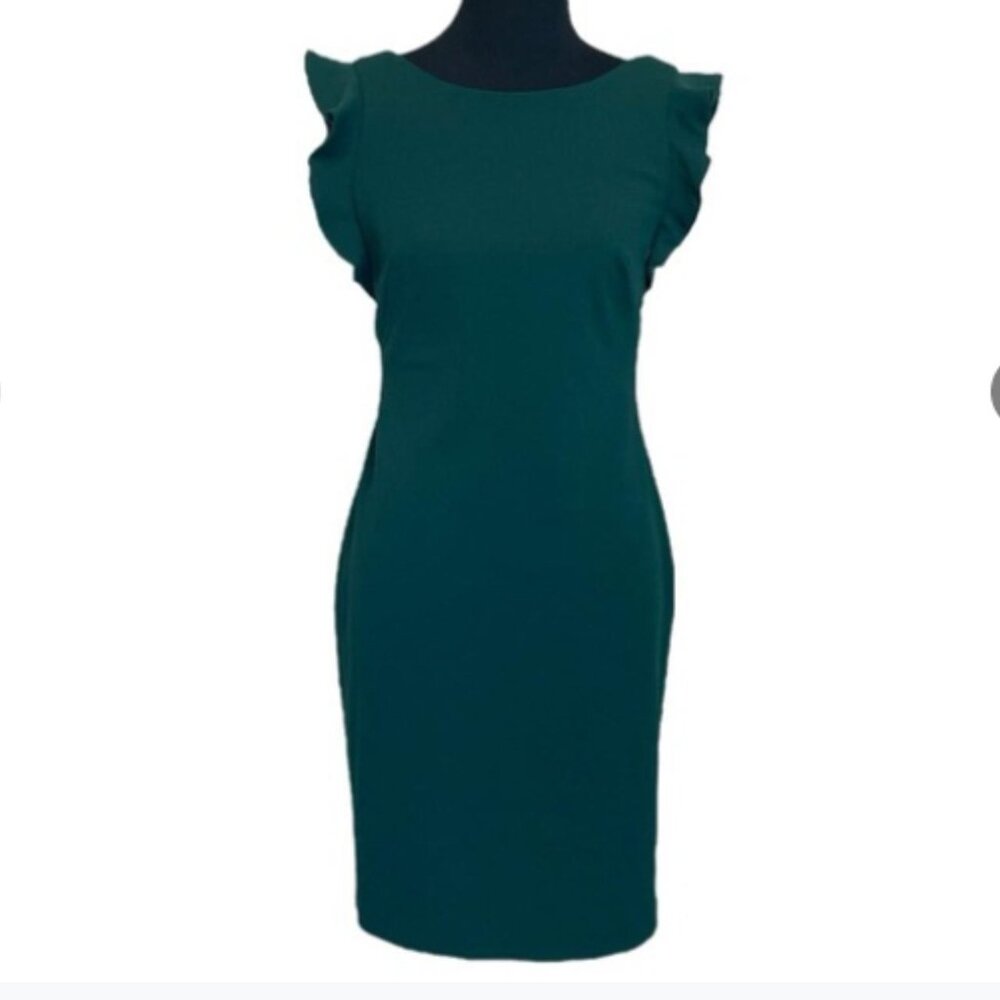 Calvin Klein Women's Green Dress